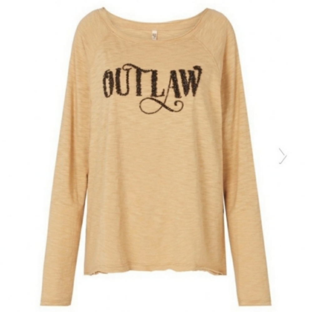 Outlaw Sloppy Joe Sweater Honey S Spell Designs Pullover Tee - Picture 10 of 16
